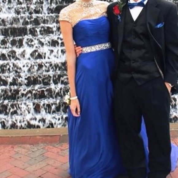 SHERRI HILL Royal Blue Formal Gown - Picture 13 of 13